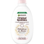 champú suave calmante hipoalergénico Delicatesse de Avena crema de Arroz y leche de Avena frasco 600 ml todo tipo de cabello o cuero cabelludo sensible