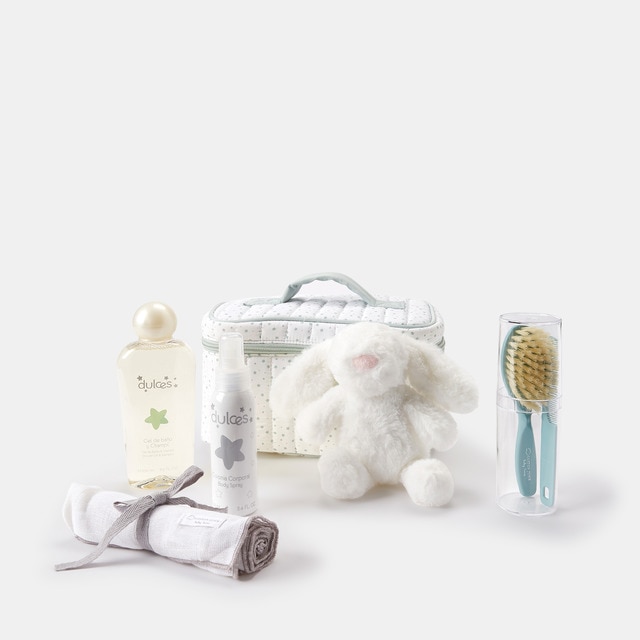 Pack Regalo Neceser Bienvenido Bebé Cotton Juice Baby Home