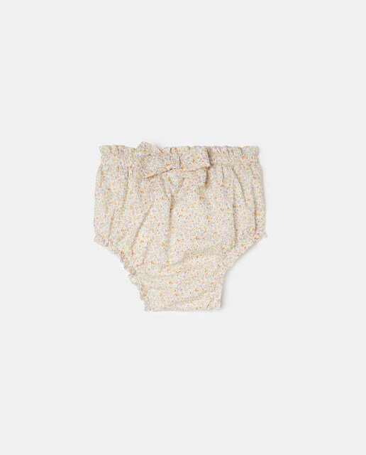 Baby girls' herringbone print shorts