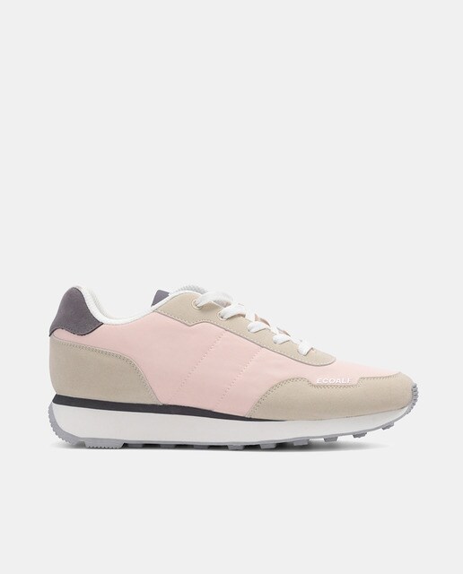 Mikaa women's low-top running trainers with logo and chunky sole