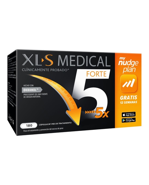 180 Cápsulas Captagrasas Forte 5 XLS Medical