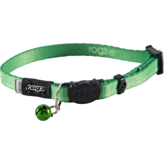 Rogz Coleira para Gato Verde 11 mm embalagem 1 unidade