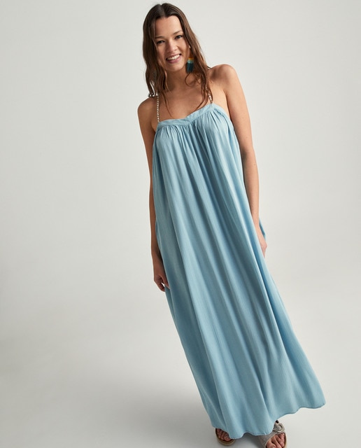 Robe longue unie · Mode femme · El Corte Inglés