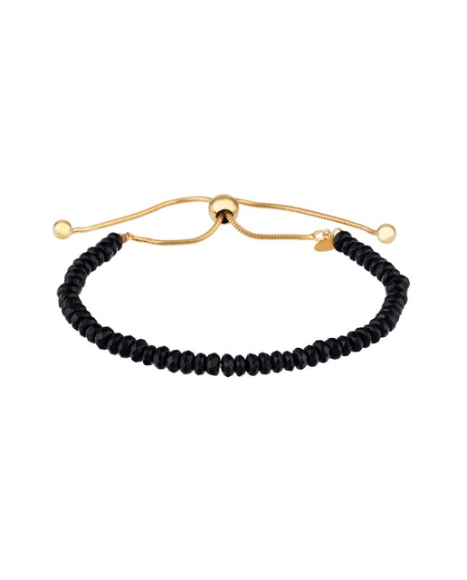 Pulera ónix Swarovski Gold