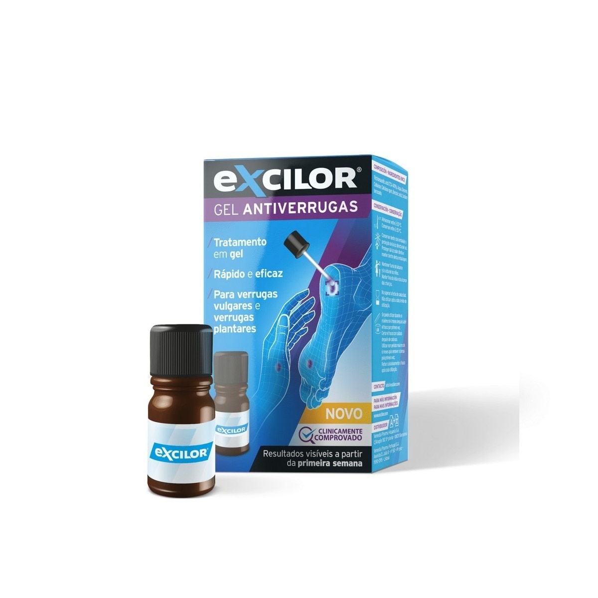 Imagem 0 de Gel Verrugas Excilor - 4 ml