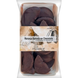 Paiarrop Laranja Banhada em Chocolate Preto embalagem 150 g