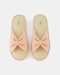 Open raffia trainers
