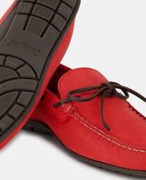 Men's leather loafers with Adaptation system and Adaptlite sole