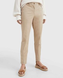 Pantalon femme chino slim fit