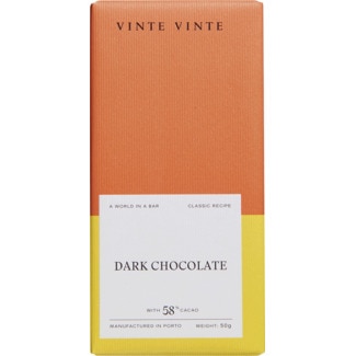 Vinte Vinte Chocolate Preto 58% Clássico tablete 50 g