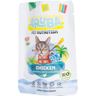 Aruba Alimento Húmido para Gato Sabor Frango Bio embalagem 70 g