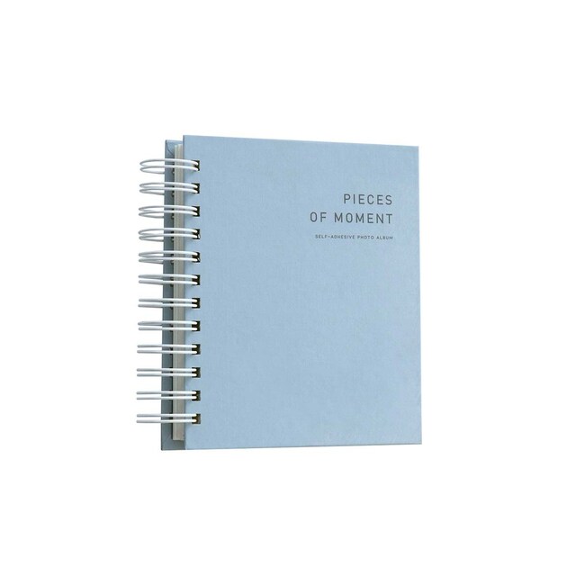 Álbum Lettering photo anillas Iconic azul claro