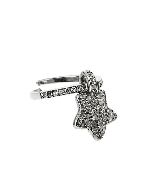 Anillo Estrella Zirconium