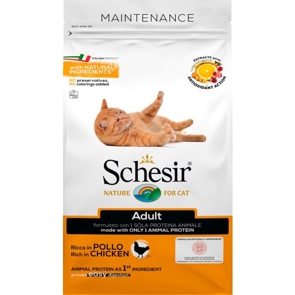 Alimento Seco para Gato Adulto Manutenção sabor Frango embalagem 400 g
