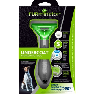 Furminator Escova para Cão de Pêlo Curto Tamanho S embalagem 1 unidade