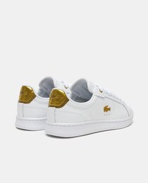 Carnaby Pro women's low-top leather trainers with side logo and laces