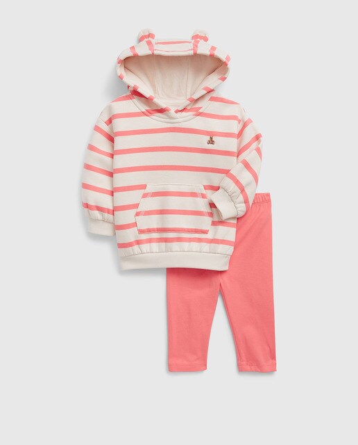 Conjunto de bebé niña con estampado