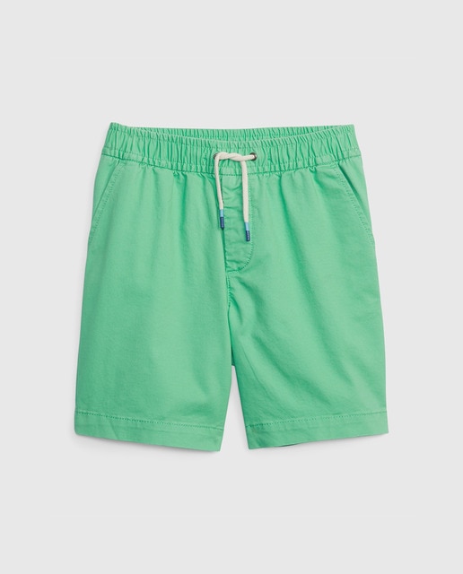 Short de niño liso con cintura elástica