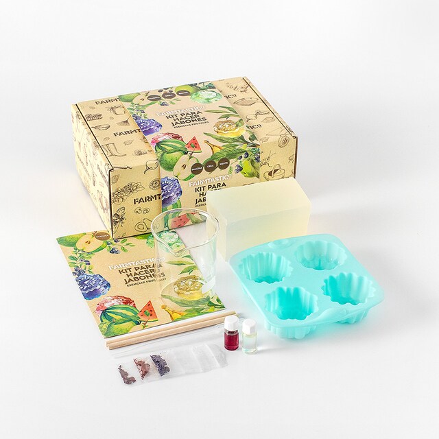 Kit para hacer jabón FARMTASTICo