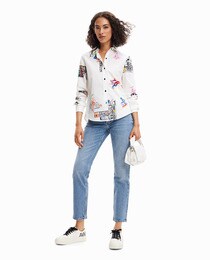 Chemise manches longues illustrations