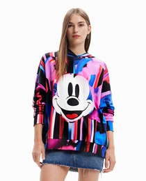 Oversized mickey mouse discount sweatshirt