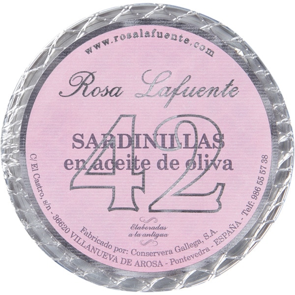 Petinga em Azeite 42 unidades lata 120 g