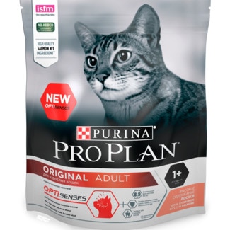 Purina Pro Plan Alimento Húmido para Gato Adulto sabor Salmão embalagem 400 g