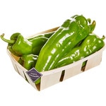Green pepper from Malaga tray 600 g approximate weight