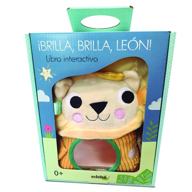 ¡BRILLA, BRILLA, LEÓN! LIBRO INTERACTIVO PARA BEBÉS