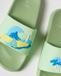 Claquettes squelette surf