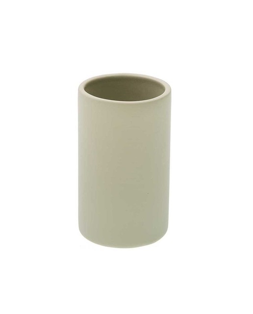 Vaso cerámico beige