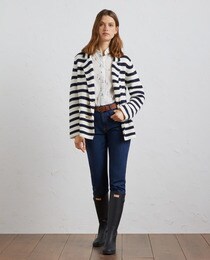 Cardigan à rayures