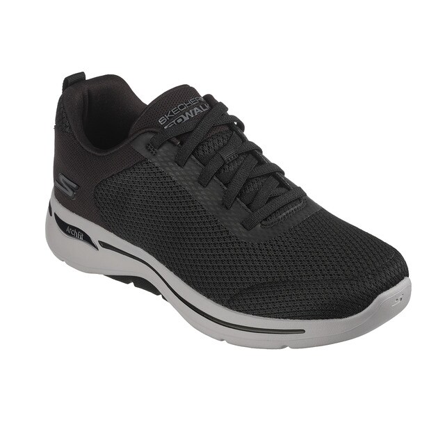 Arch Fit men's low-top running trainers with moulded EVA sole and stretch laces