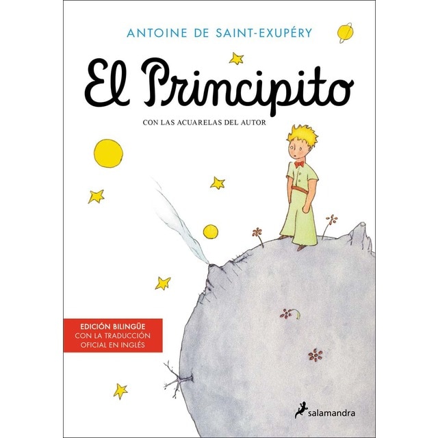 El Principito (edición bilingüe con la traducción oficial en inglés) (Tapa blanda)