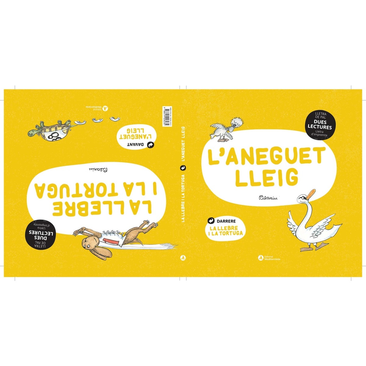 Imagem 0 de DUES LECTURES. Aneguet lleig. La llebre i la tortuga (Capa dura)