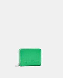 Small wallet with half logo