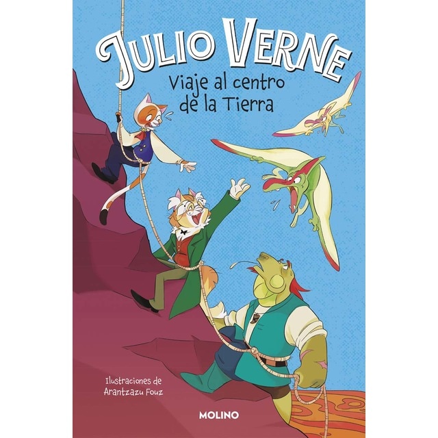 Viaje al centro de la Tierra (Julio Verne para niños) (Tapa dura)