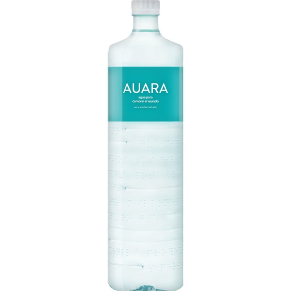 agua mineral natural botella 1,5 l