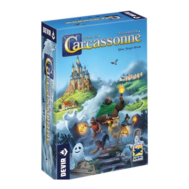 Juego de mesa Niebla en carccassonne Devir Carcassonne.