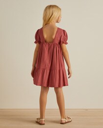 Robe bambou à dentelle