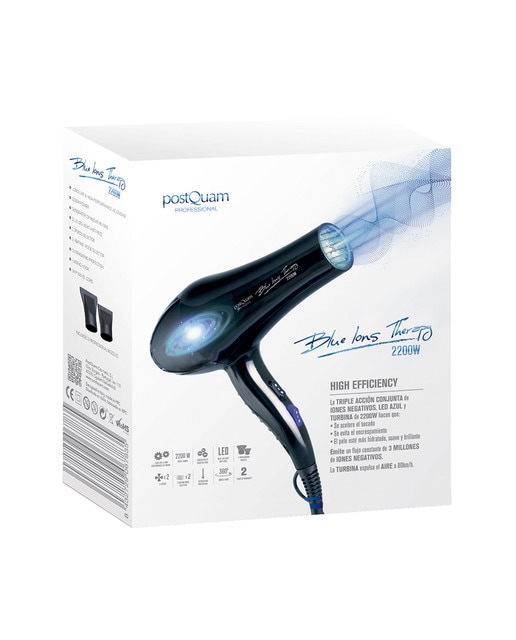 Secador blue ions therapy 2200w