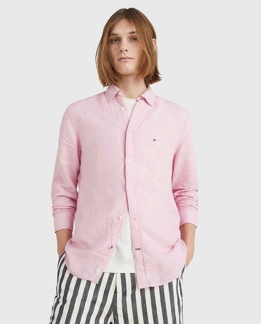 Men's regular-fit long sleeve shirt