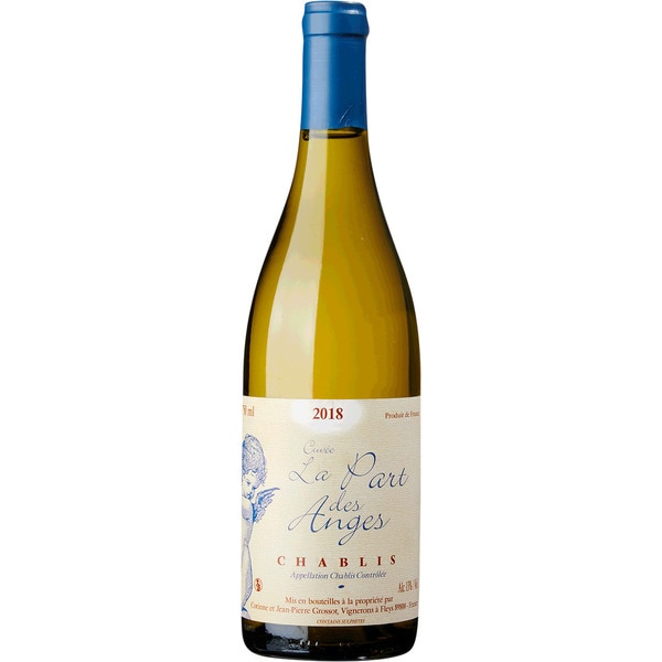Vinho Branco Francês Chablis La Part des Anges garrafa 75 cl