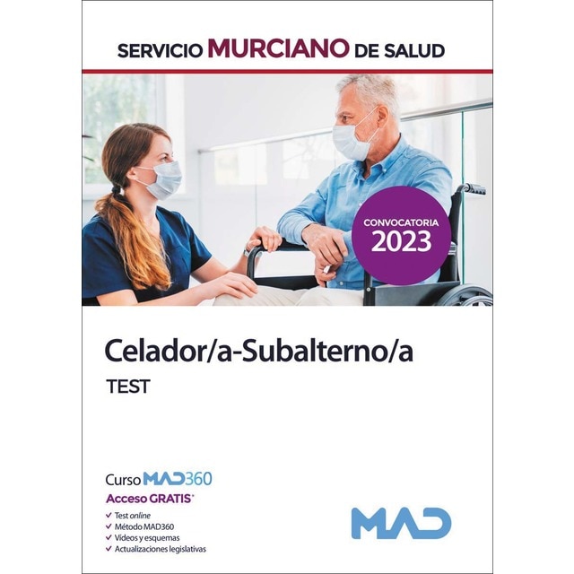 Celador/Subalterno del Servicio Murciano de Salud. Test (Tapa blanda)
