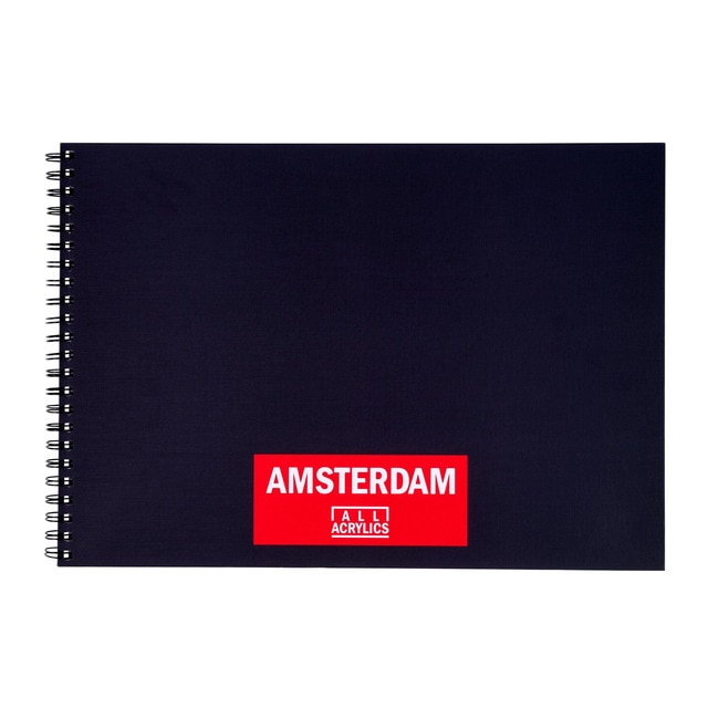 Cuaderno de bocetos A3 de 30 hojas Ásterdam multicolor.
