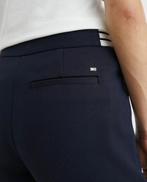 Pantalon femme en maille slim fit
