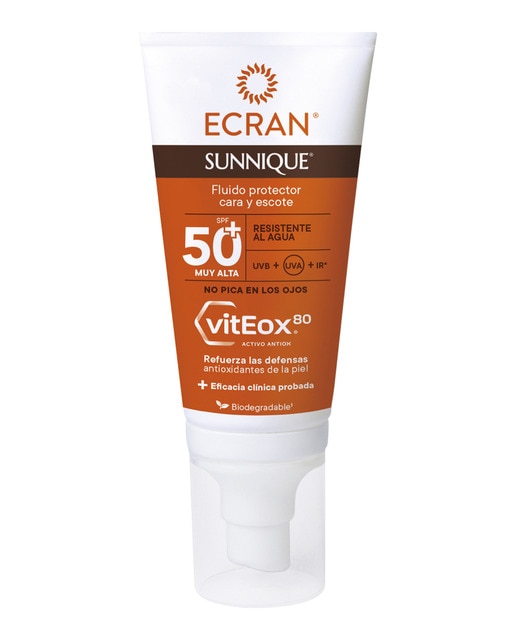 Protector solar facial SPF50+ Sunnique Ecran