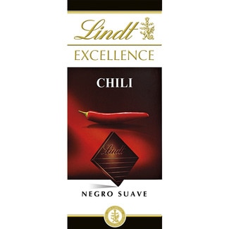 LINDT EXCELLENCE Dunkle Schokolade mild mit Chili Tafel 100 g