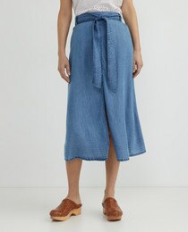 Jupe midi ample
