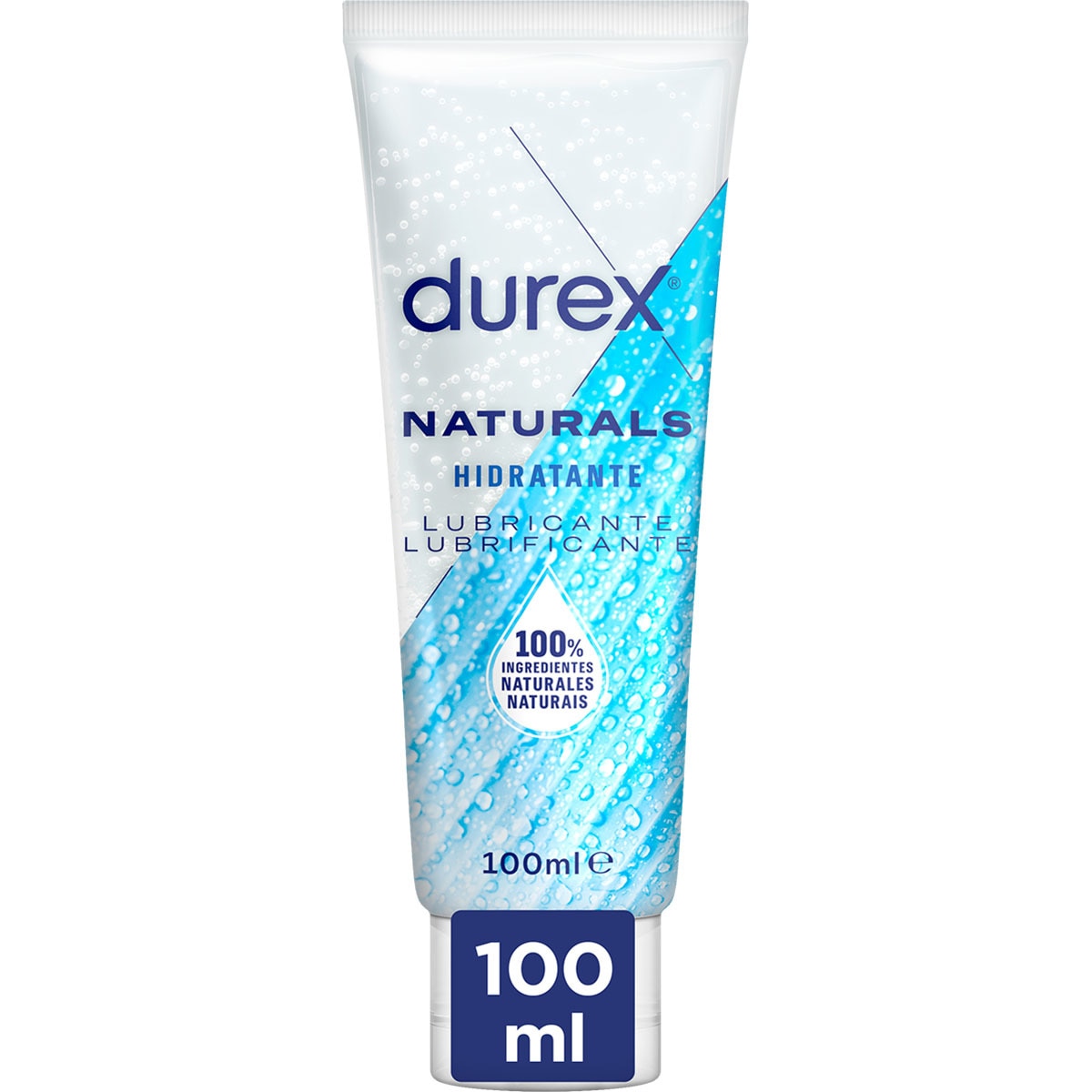 Naturals gel lubricante íntimo ácido hialurónico Hidratante tubo 100 ml ·  DUREX · Supermercado El Corte Inglés